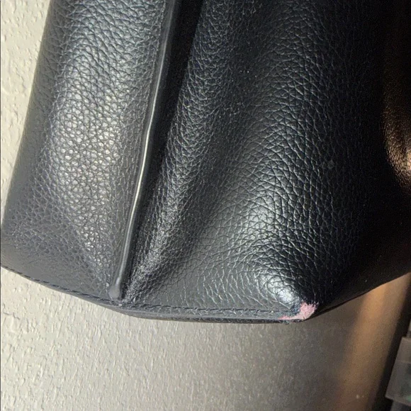 Coach Black Leather Mollie Tote- fair condition ~ As Is💕 - Picture 6 of 12